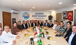 Çavuşoğlu Ve Toklu’dan Alanya Kent Konseyi’ne Ziyaret