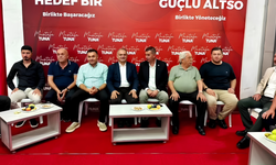MHP Alanya İlçe Teşkilatından ALTSO Başkan Adayı Mustafa Tuna'ya Ziyaret