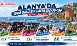 Alanya’da Spor Dolu Bir Hafta Yaşanacak: Ulusal ve Uluslararası Etkinlikler Başlıyor