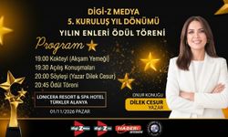 Yazar Dilek Cesur DİGİ-Z Medya 5. Kuruluş Yıl Dönümünü ve "Yılın Enleri Ödül'' Tören İçin Alanya'ya Geliyor