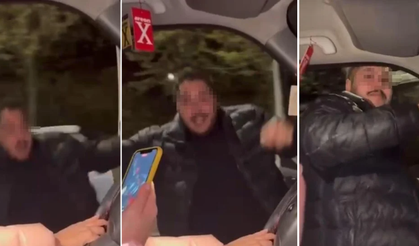 Seyir Halindeki Aracın Kapısını Açıp Twerk Yapan Sürücü Yere Kapaklandı