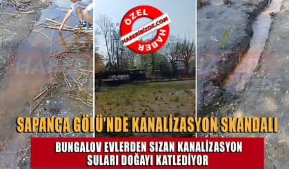 Sapanca Gölü’nde Kanalizasyon Skandalı: Doğa Harikası Tehdit Altında