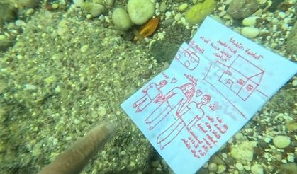 Antalya’da Deniz Dibindeki Hıdırellez Dilekleri Şaşırttı