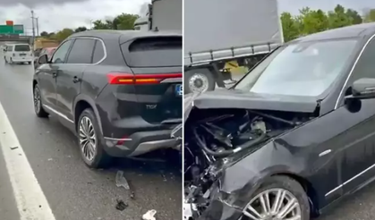 Togg İle Mercedes Çarpıştı, Her Gören Aynı Yorumu Yaptı