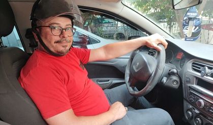 Adana’da Otomobil Sürücüsüne Kask Takmadığı İçin 993 Lira Ceza Kesildi