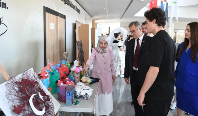 Bursa Osmangazi’de öğrenciler atık toplamak için yarıştı