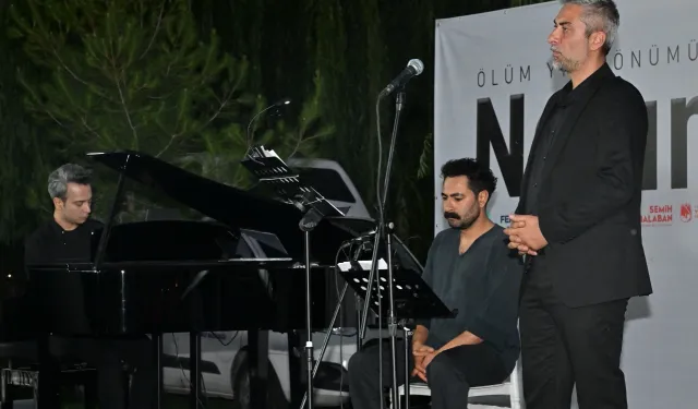 Nazım Hikmet Manisa’da şiir ve müzikle anıldı