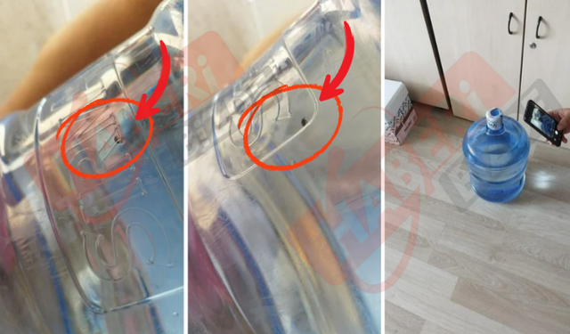 Sıfır Damacana Suyunun İçinde Çıkan Böcek Vatandaşı Şoke Etti