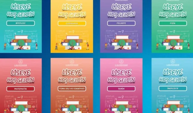 'Liseye hoş geldin' kitapları kullanıma hazır
