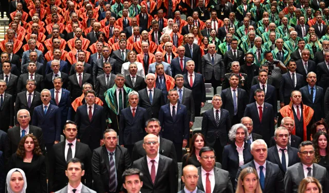 Yeni adli yıl törenle açıldı: Adalet, devletimizin temeli