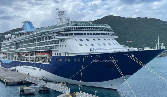 ''Marella Dıscovery 2'' Alanya Limanı’na Demirledi