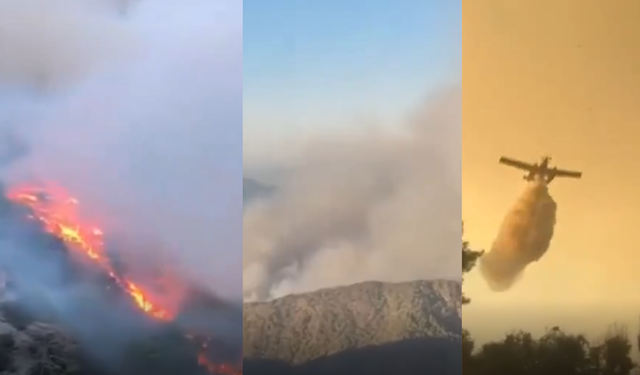 Muğla’da Gece Alevleri: 7 Ayrı Yangına Müdahale Sürüyor