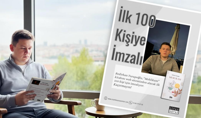 17 Yaşındaki Genç Yazardan Duygu Yüklü Şiir Kitabı: ''Mehlikam''
