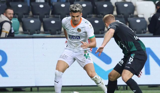 Alanyaspor Deplasmandan Mağlup Ayrıldı