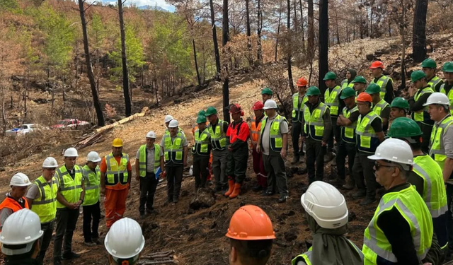 Alanya'da Orman Personeline Uygulamalı Eğitim