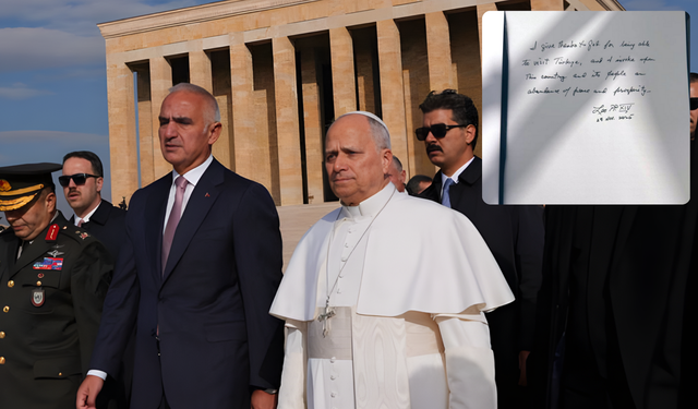 Papa 14. Leo’dan Anıtkabir’e Anlamlı Ziyaret