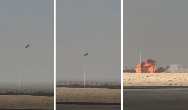 Dubai Airshow’da Savaş Uçağı Düştü