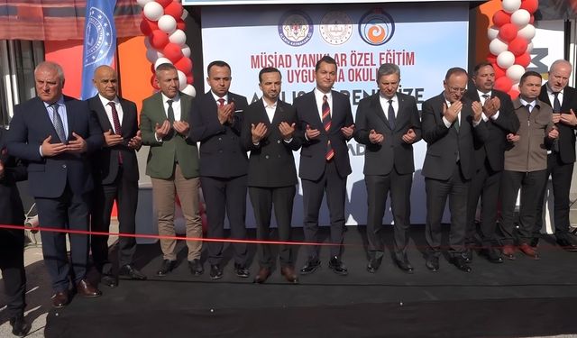 Alanya MÜSİAD Yanıklar Özel Eğitim İlkokulu Hizmete Açıldı