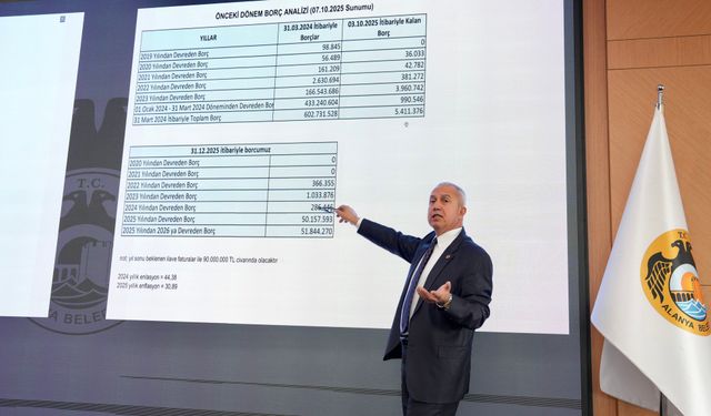 Başkan Özçelik’ten Mali Tablo Açıklaması: Borç 50 Milyon TL’ye Düştü