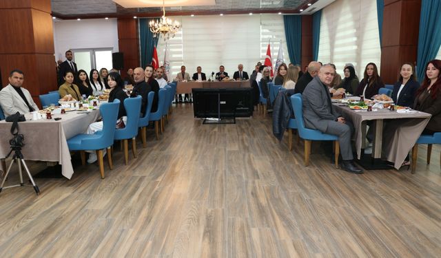 Rektör Türkdoğan Gazeteciler Günü’nde Basın Mensuplarıyla Buluştu