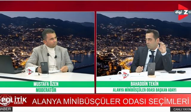 Başkan Adayı Tekin’den Çarpıcı Açıklama: “Minibüsçü Esnafı Kavga Değil Çözüm İstiyor”