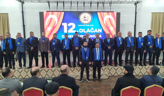 Alanya Metal İşleri Odası Mevcut Başkanı Ali rıza Açman Yeniden Başkan Seçildi