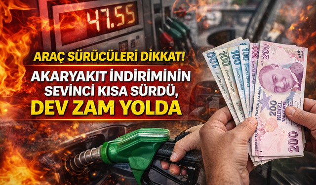 İndirim Sevinci Kısa Sürdü: Pompa Fiyatlarına Büyük Zam Yolda