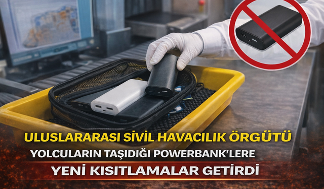 Uçaklarda Powerbank Taşıma ve Kullanımına Yeni Kısıtlamalar Getirildi