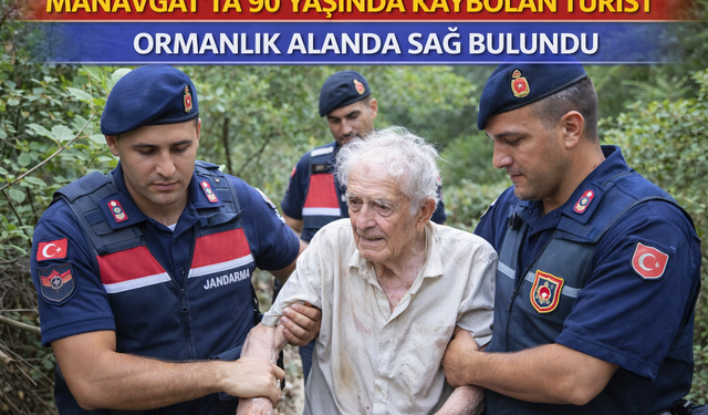 Manavgat’ta Kayıp Turist Bulundu: 90 Yaşındaki Alman’ın Durumu Ağır