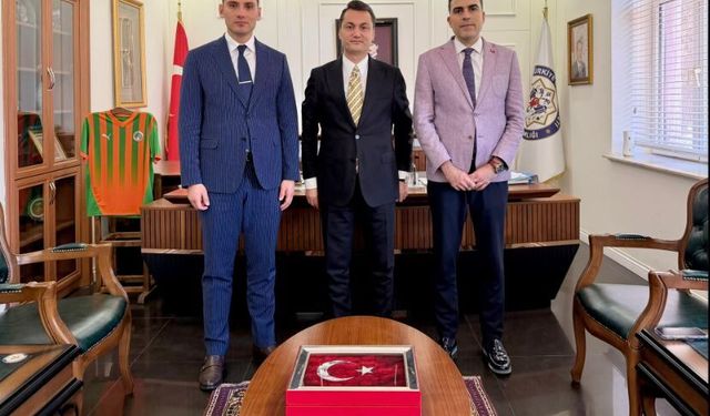 Elmalı Protokolünden Alanya Kaymakamı Öztürk’e Ziyaret