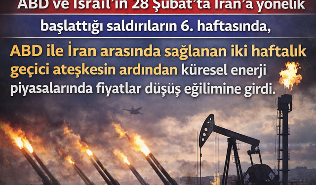 İran Ateşkesi Enerji Piyasalarını Rahatlattı: Fiyatlar Geriliyor