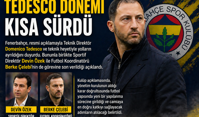 Fenerbahçe’de Derbi Depremi: 3 İsimle Yollar Ayrıldı