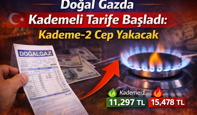 Doğal Gazda Yeni Dönem: Kademe-2 Tarifesi Tüketicinin Cebinin Yakacak