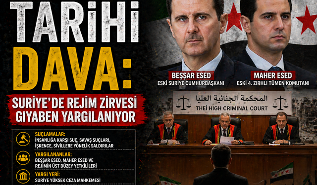 Esed Kardeşler İçin Tarihi Dava: Suriye'de Rejim Zirvesi Gıyaben Yargılanıyor