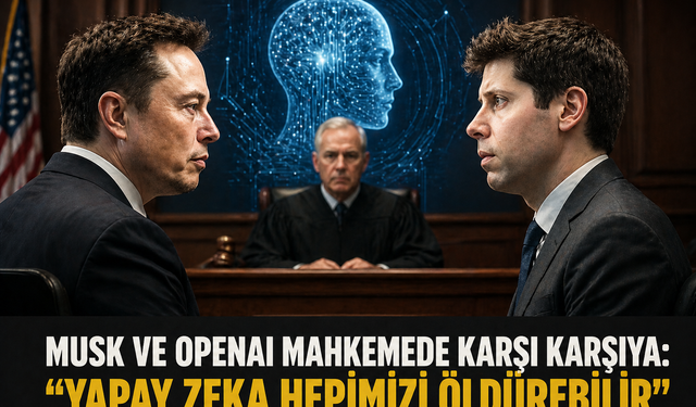 Musk Ve OpenAI Mahkemede Karşı Karşıya: “Yapay Zeka Hepimizi Öldürebilir"