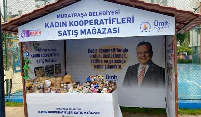 Muratpaşa’da Kadın Emeği Ürünleri Vatandaşlarla Buluşuyor