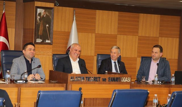 ALTSO Meclis Toplantısına Rektör Kenan Ahmet Türkdoğan Katıldı