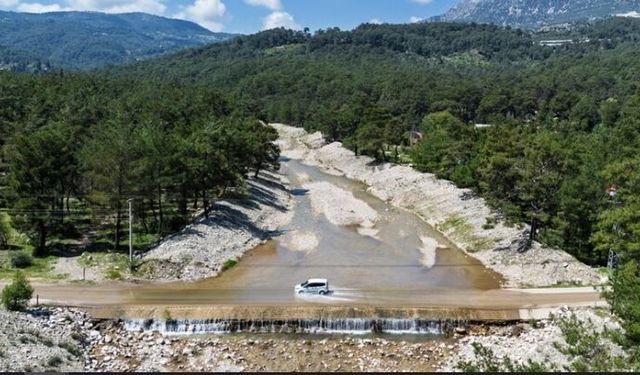 Antalya’da Yağış Etkisi: Olimpos Deresi’nde Akış Süresi Uzadı