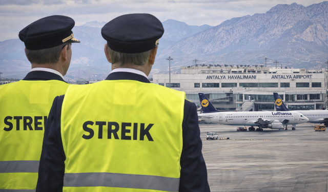 Lufthansa Pilotlarından 48 Saatlik Grev: Antalya Turizmi Etkilenir Mi?