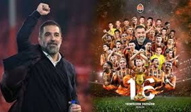 Arda Turan Tarih Yazdı! Shakhtar Donetsk Şampiyon Oldu