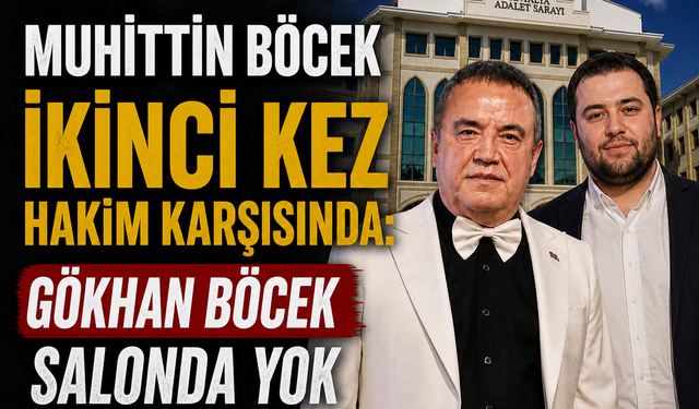 Muhittin Böcek İkinci Kez Hakim Karşısında
