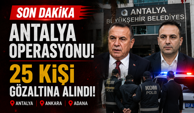 Muhittin Böcek Soruşturmasında Yeni Operasyon: 25 Gözaltı