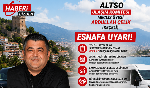 ALTSO Ulaşım Komitesi’nden Esnafa Kritik Uyarı