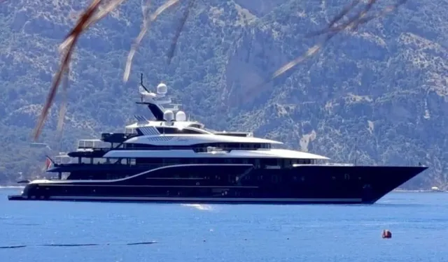 150 Milyon Dolarlık Dev Yat Bodrum'da: Görenler Dönüp Bir Daha Baktı
