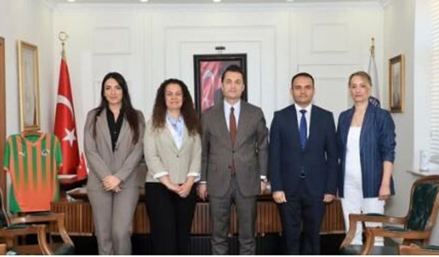 Kaymakam Öztürk, Birleşik Krallık Muavin Konsolosu Korukoğlu’nu Ağırladı