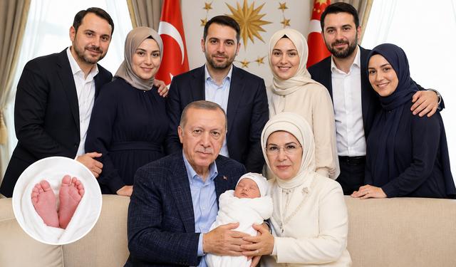 Erdoğan Ailesine Yeni Torun Sevinci