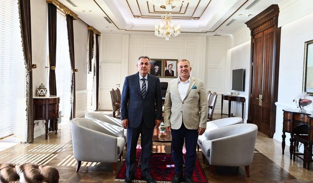 ALEDAY Başkanı Mehmet Şahin’den İzmir Valisi Süleyman Elban’a Anlamlı Ziyaret