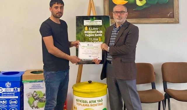 Alanya’da Atık Yağ Kampanyasında Rekor Artış: 3 Ayda 572 Litre Yağ Geri Dönüşüme Kazandırıldı