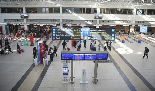 Antalya Havalimanı 7 Ayda 19,2 Milyon Yolcu Ağırladı