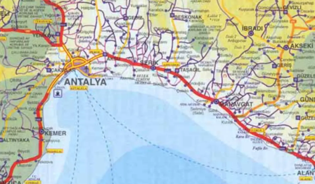 Antalya’da Çok Sayıda İmar Planı Askıya Çıktı: Alanya’da Çevre Yolu Değişikliği